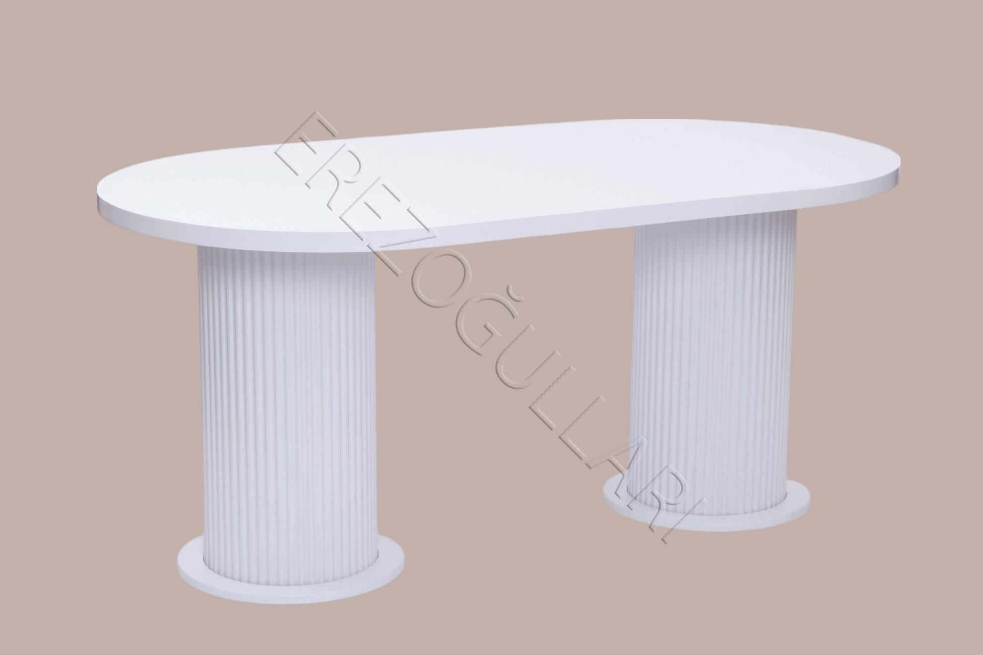 Bohem Milano Lak Panel Yemek Masa Sandalye Takımı 90x170