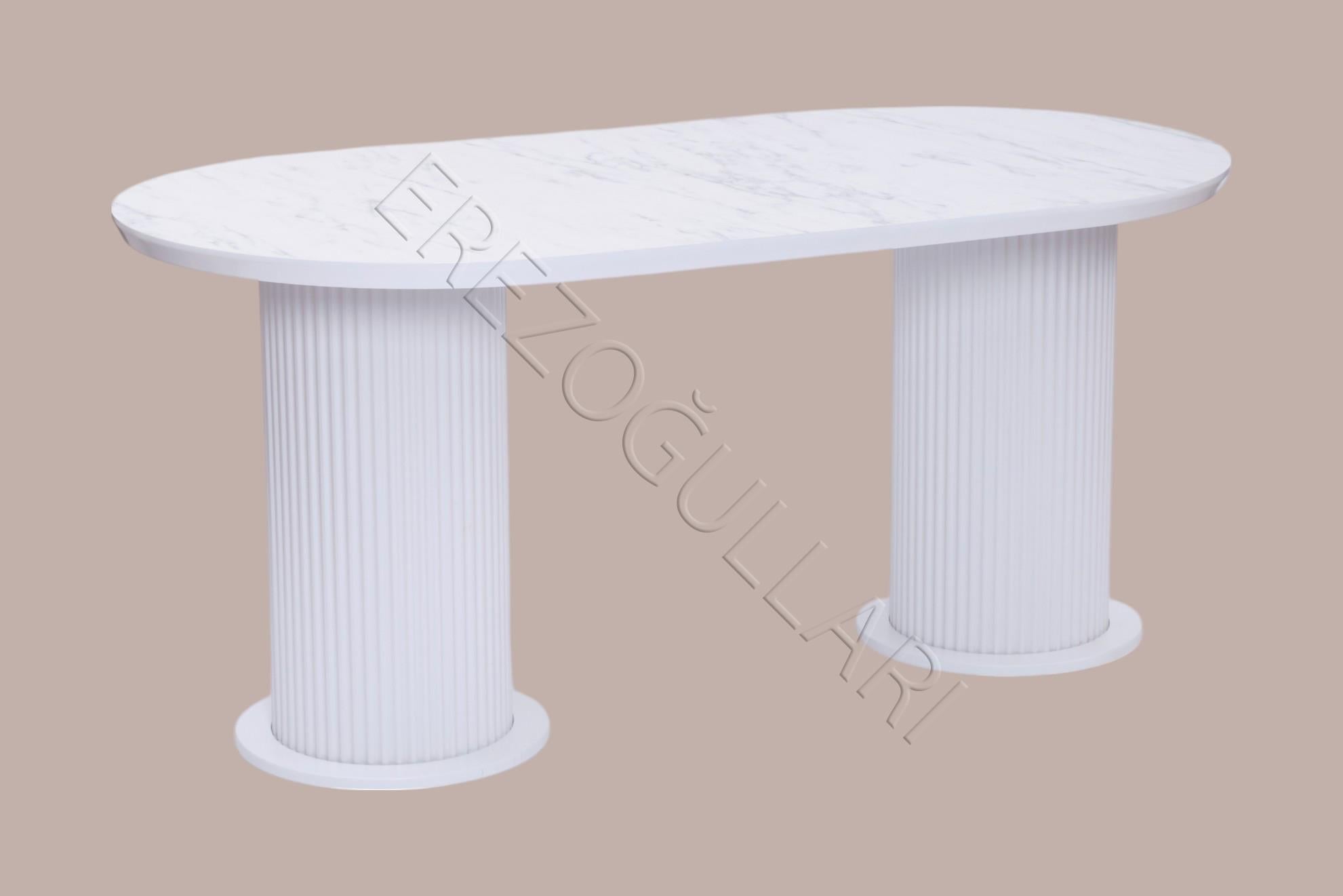 Bohem Polo Lak Panel Yemek Masa Sandalye Takımı 90x170