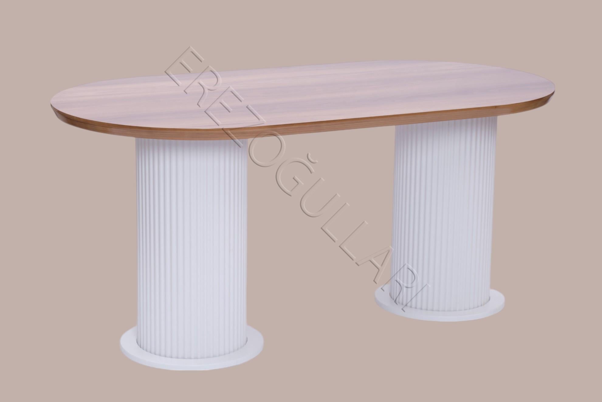 Bohem Polo Lak Panel Yemek Masa Sandalye Takımı 90x170