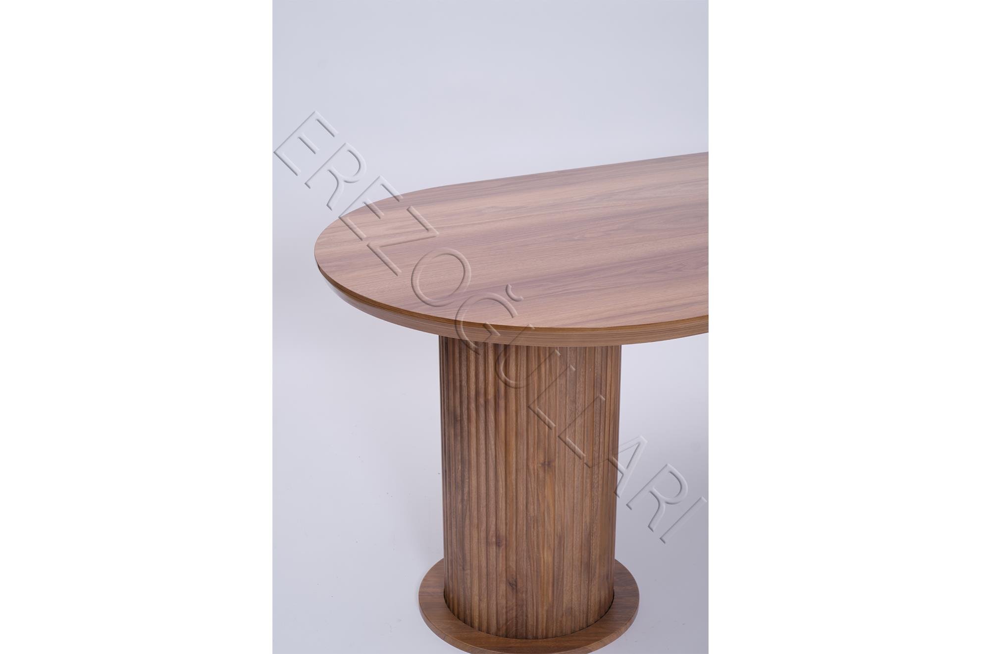 Bohem Traverten Boyalı HighGloss MDF Yemek Masası 90*170