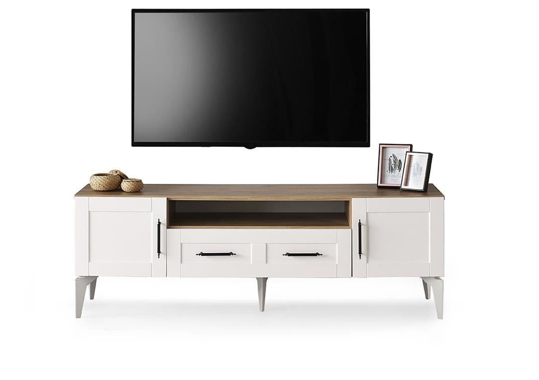 Çakıl MDF Modern Çekmeceli Tv Sehpası 160cm