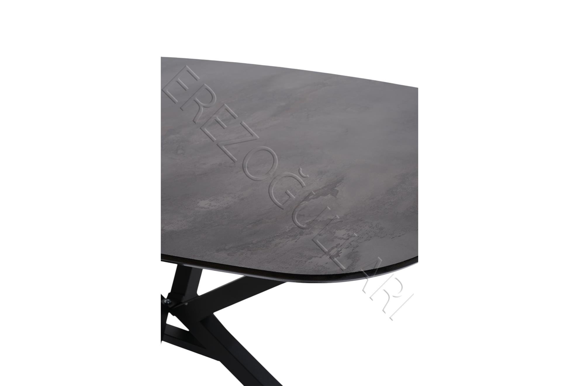 Çapraz High Gloss Yemek Masası 90*160 cm