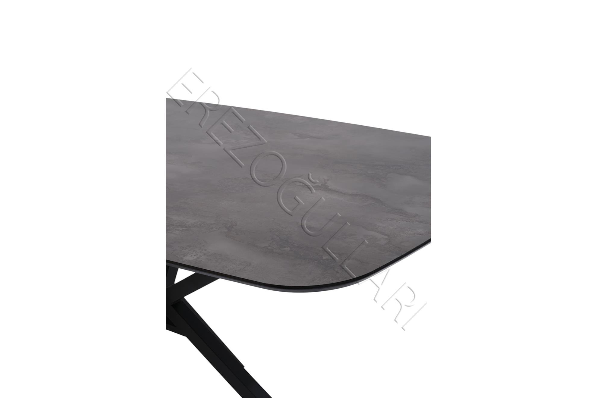 Çapraz High Gloss Yemek Masası 90*160 cm