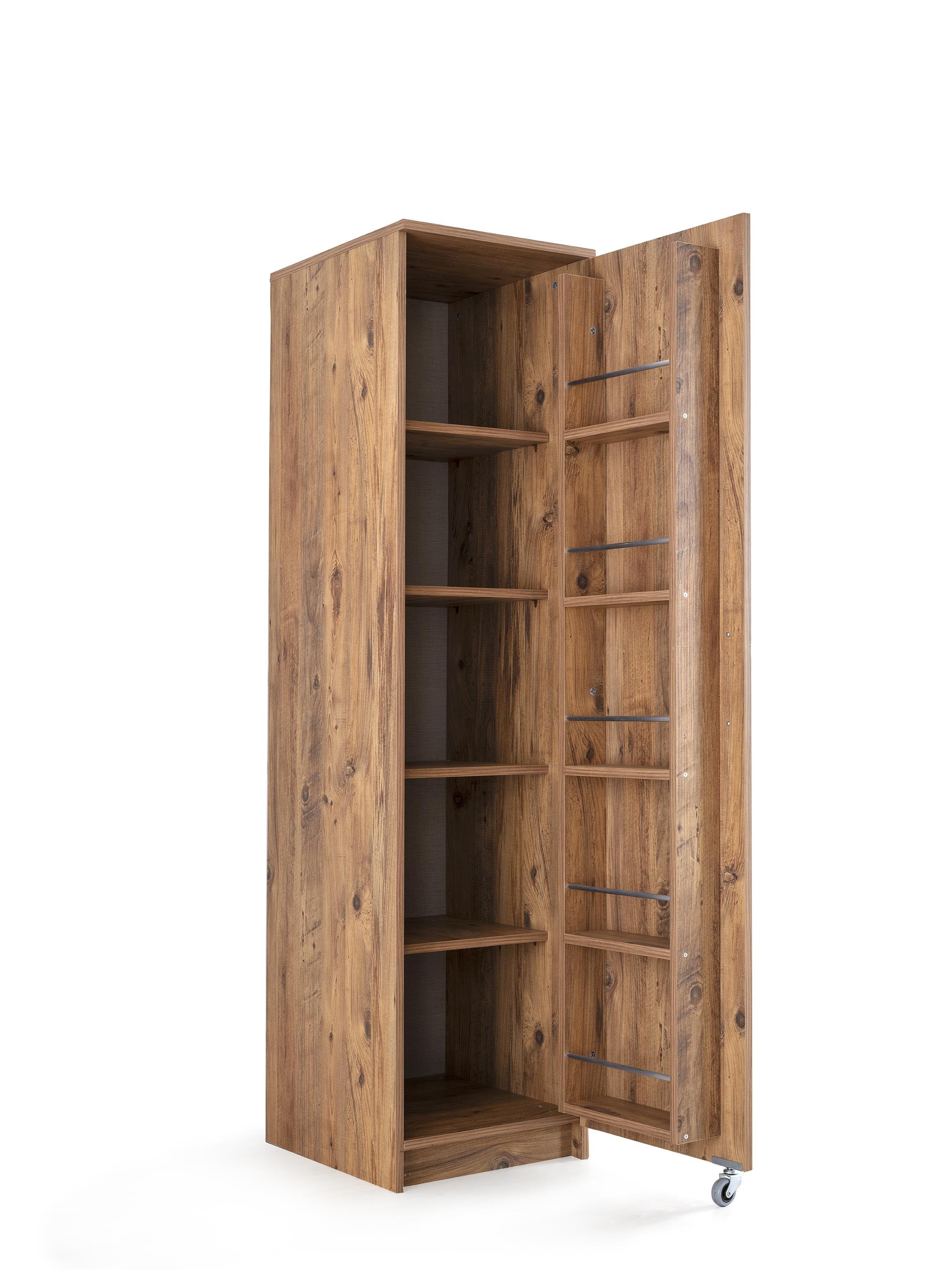 Çok Amaçlı Tekli Kiler Erzak Dolabı 45x52x180cm