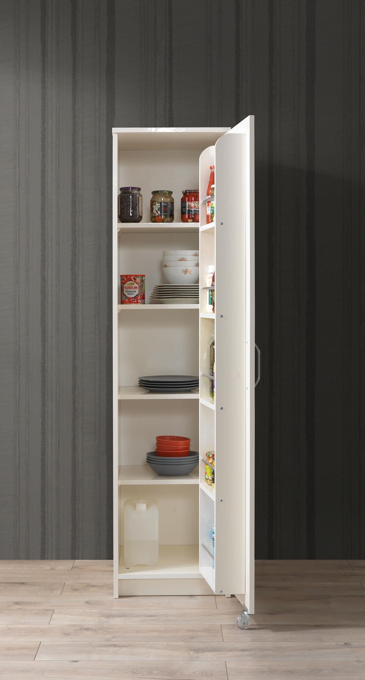 Çok Amaçlı Tekli Kiler Erzak Dolabı 45x52x180cm