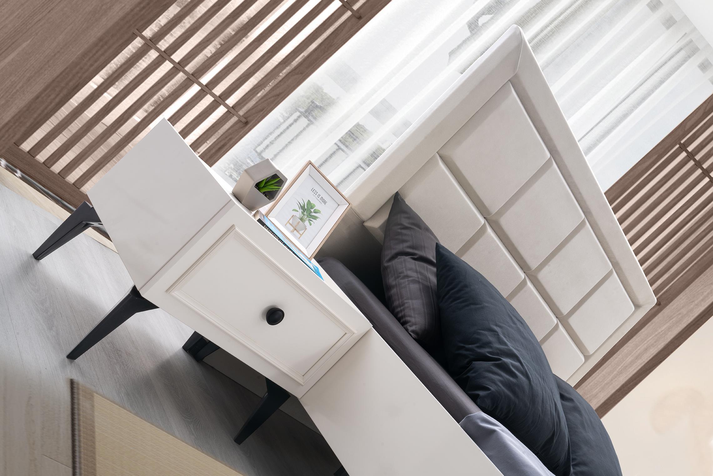 Duru 6 Kapaklı Modern MDF Yatak Odası Takımı Bazalı 