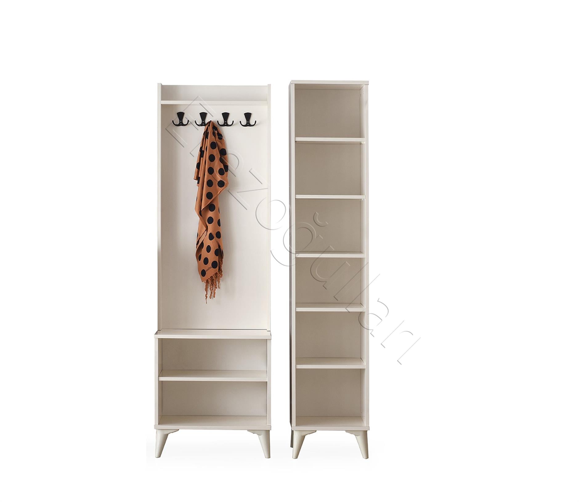 Irmak Portmanto Askılık Ayakkabılık Aynalı 100x37x195