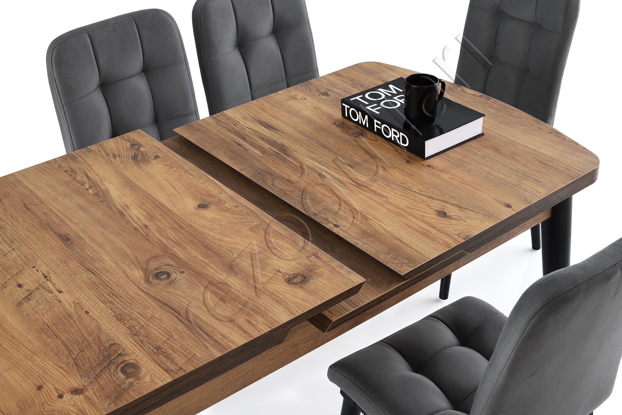 Kelebek Açılır MDF Sadece Yemek Masası 90*140cm