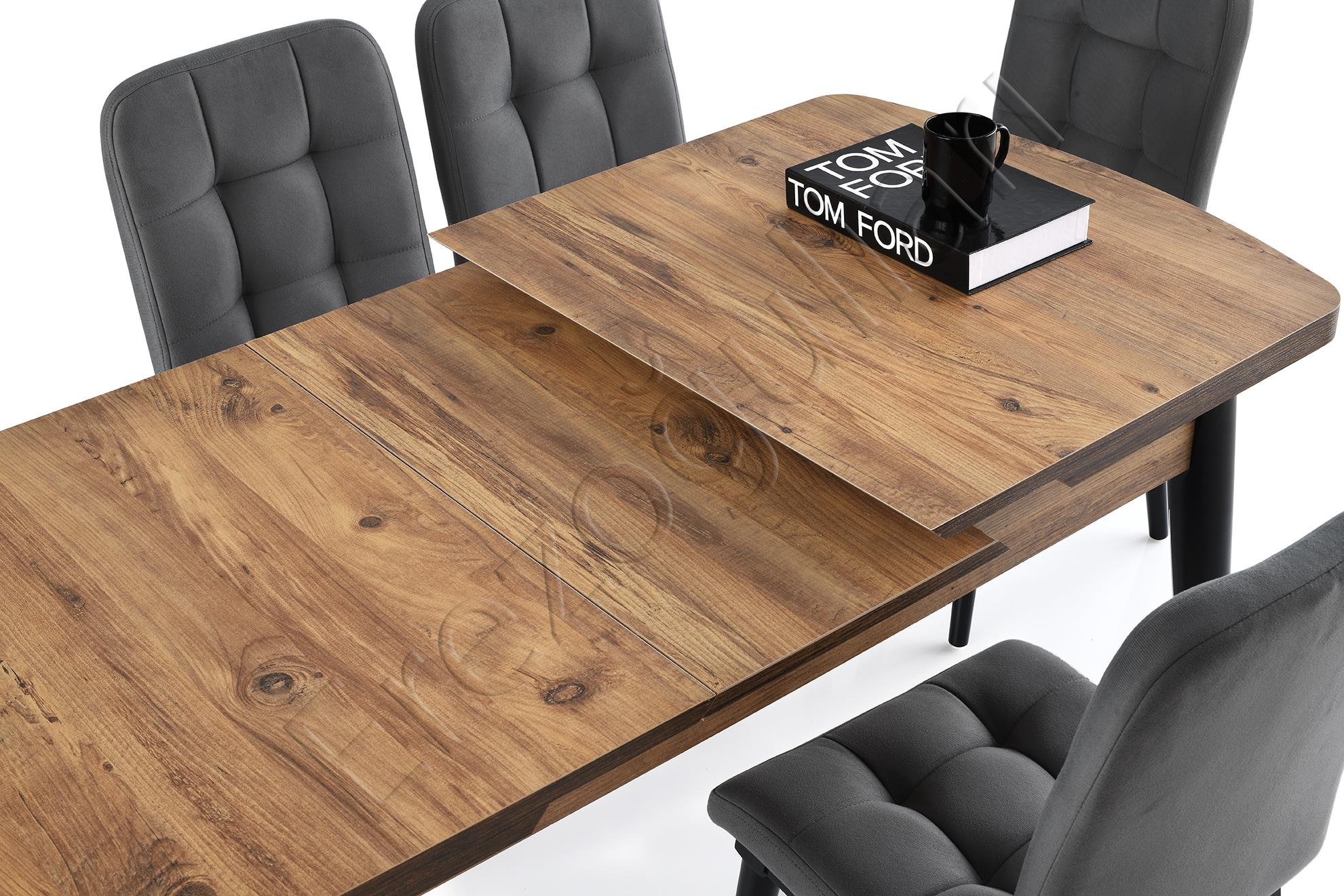 Kelebek Açılır MDF Sadece Yemek Masası 90*140cm