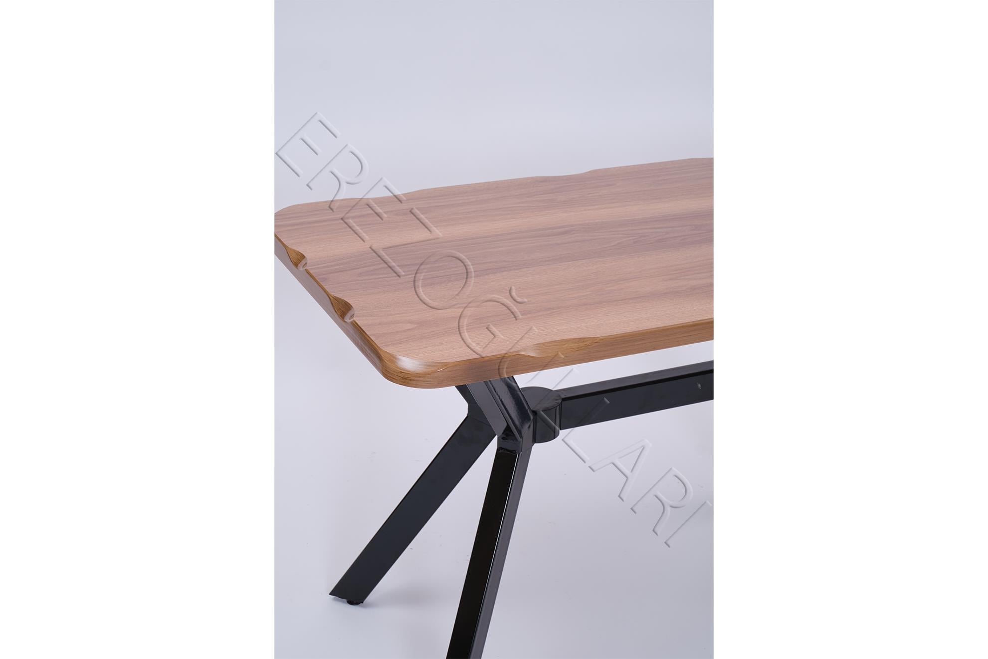 Kütük MDF Boyalı Lak Panel Mutfak Masası 70x120