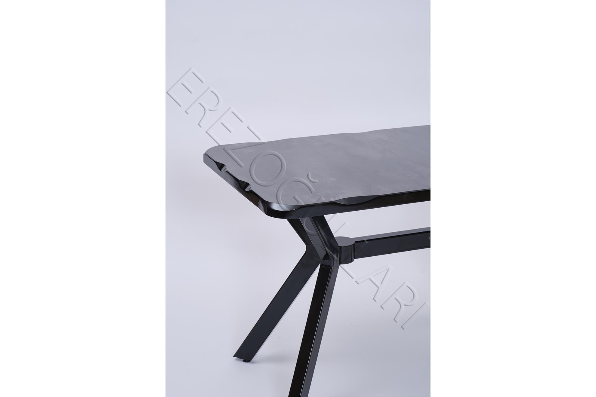 Kütük MDF Boyalı Lak Panel Mutfak Masası 70x120