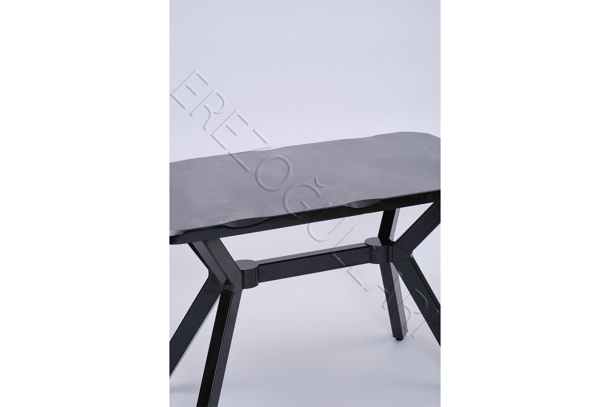 Kütük MDF Boyalı Lak Panel Mutfak Masası 70x120