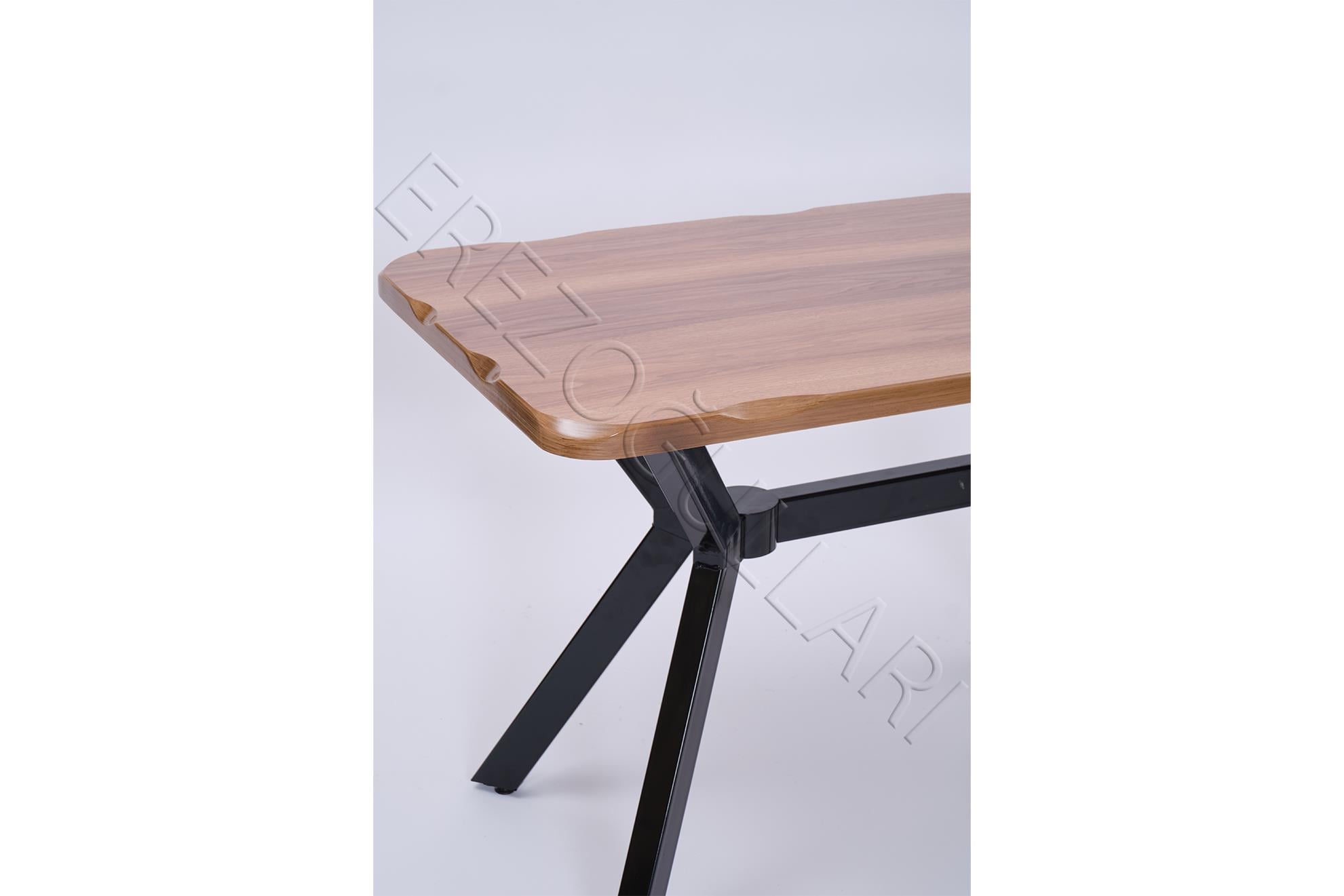 Kütük MDF Boyalı Lak Panel Mutfak Masası 70x120