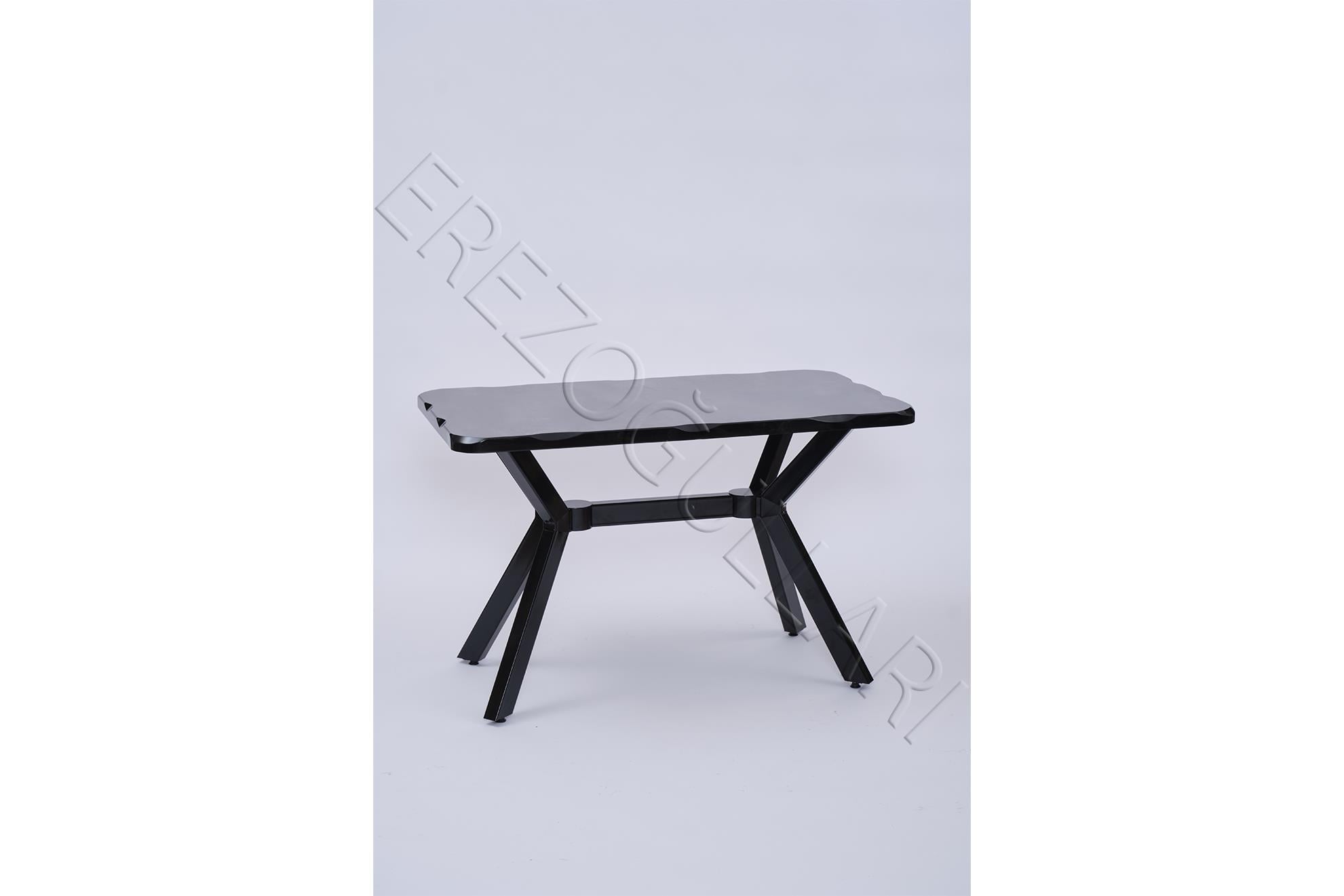 Kütük MDF Boyalı Lak Panel Mutfak Masası 70x120