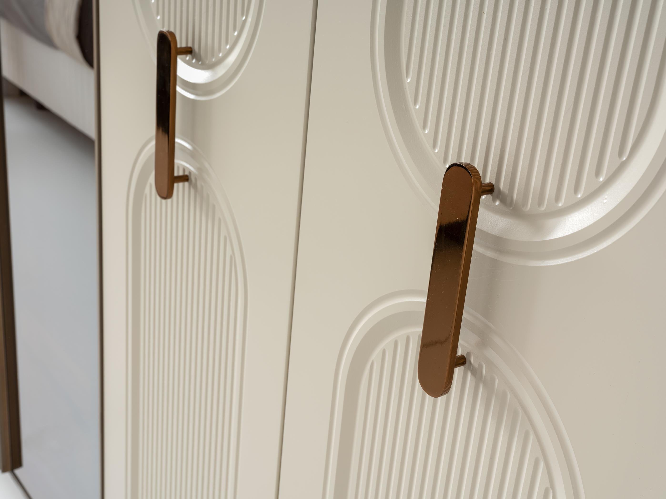 Malta %100 MDF 6 Kapaklı Modern Dolap