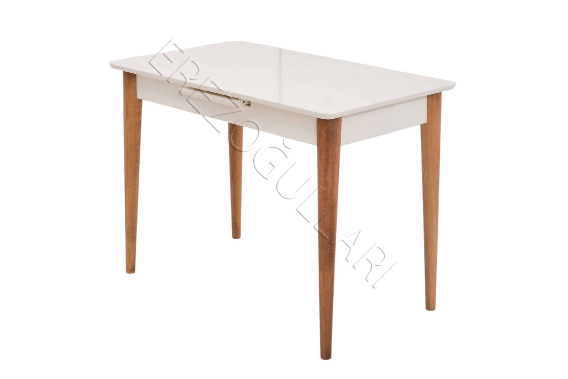 Melisa Hilal Lak Panel Açılır Mutfak Masa Sandalye Takımı 60x100