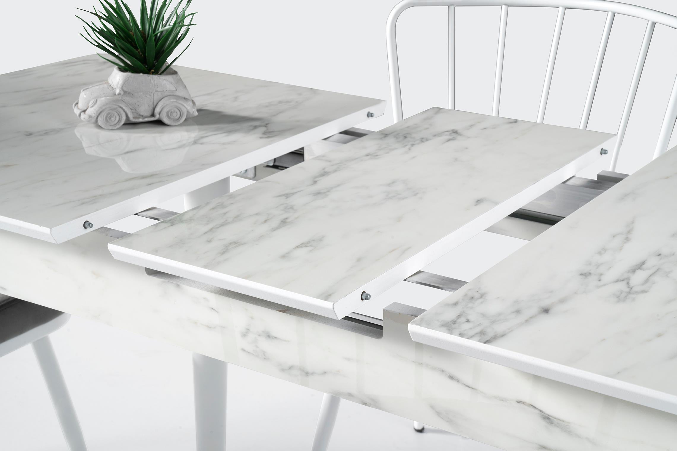 Melisa MDF HighGloss Açılır Mutfak Masası 60x100