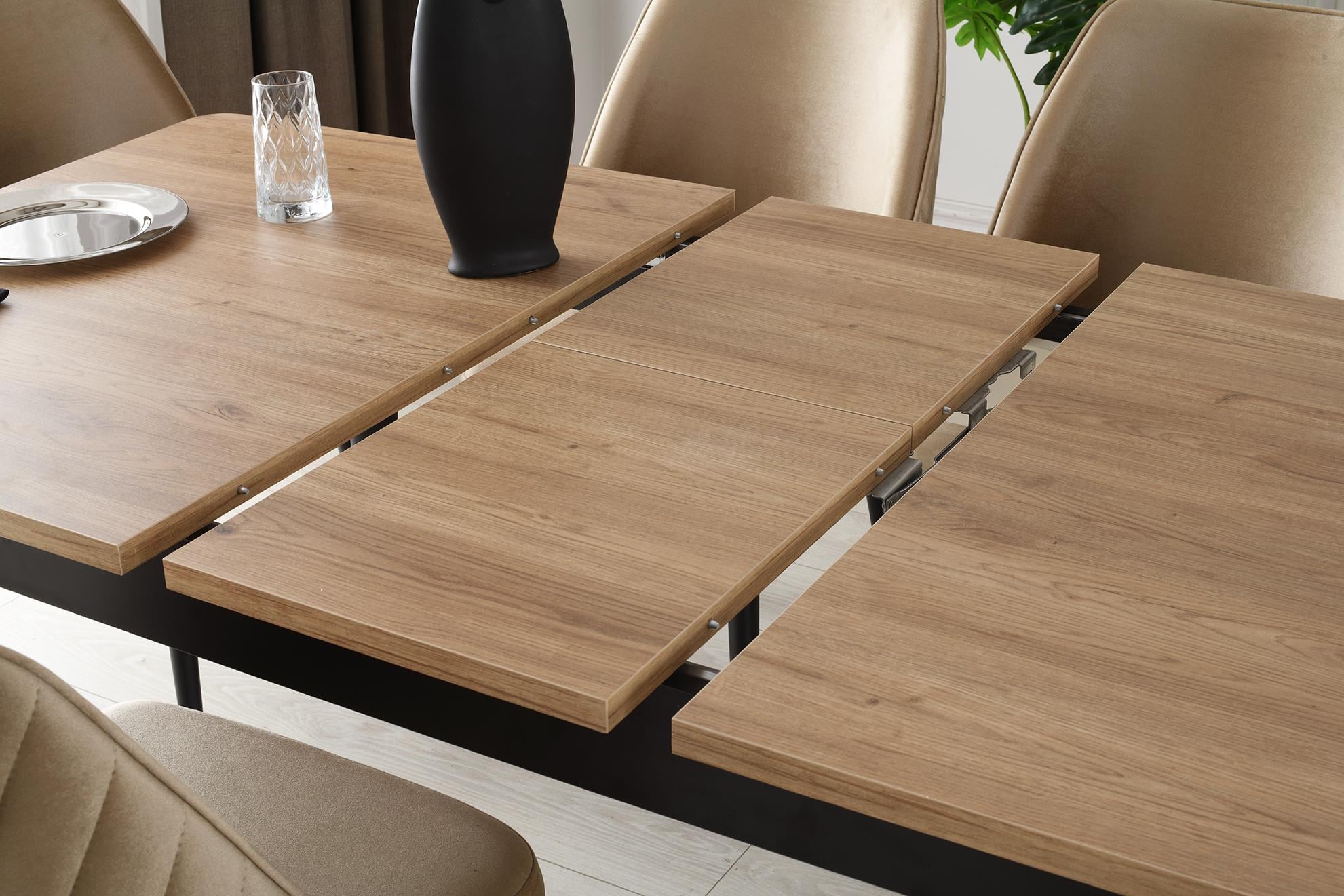 Mercan Modern MDF Yemek Odası Masa Sandalye Takımı