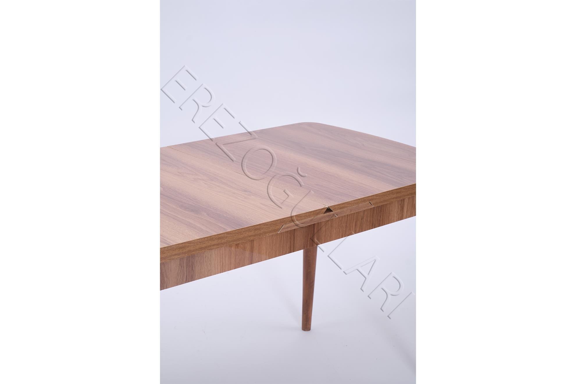 Nehir Milano MDF Lak Panel Açılır Mutfak Masa Takımı 75x130cm