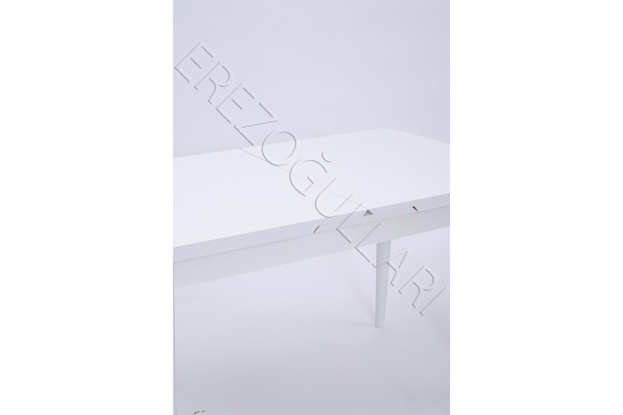 Nehir Milano MDF Lak Panel Açılır Mutfak Masa Takımı 75x130cm