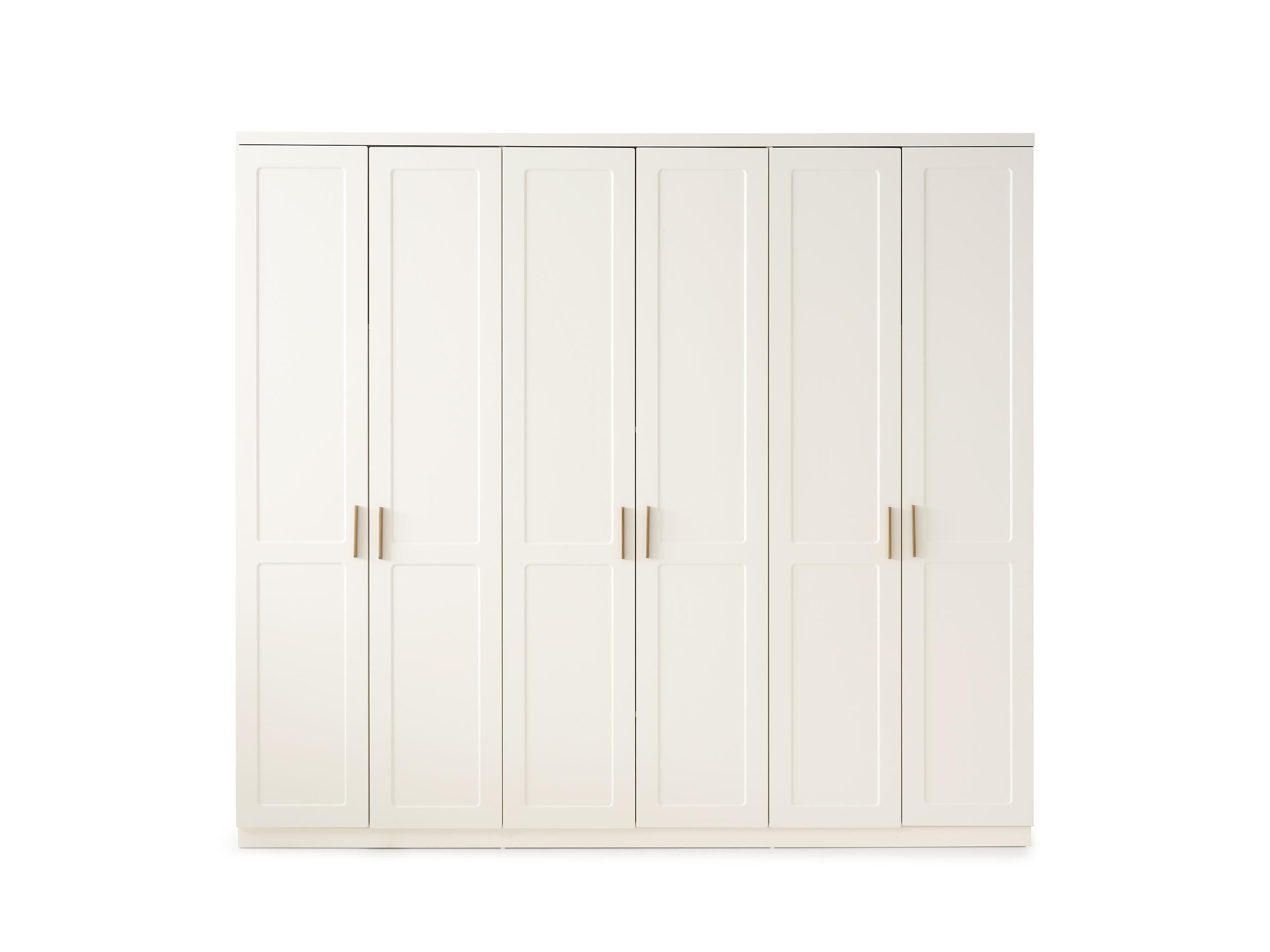 New Line %100 MDF 6 Kapaklı Modern Dolap