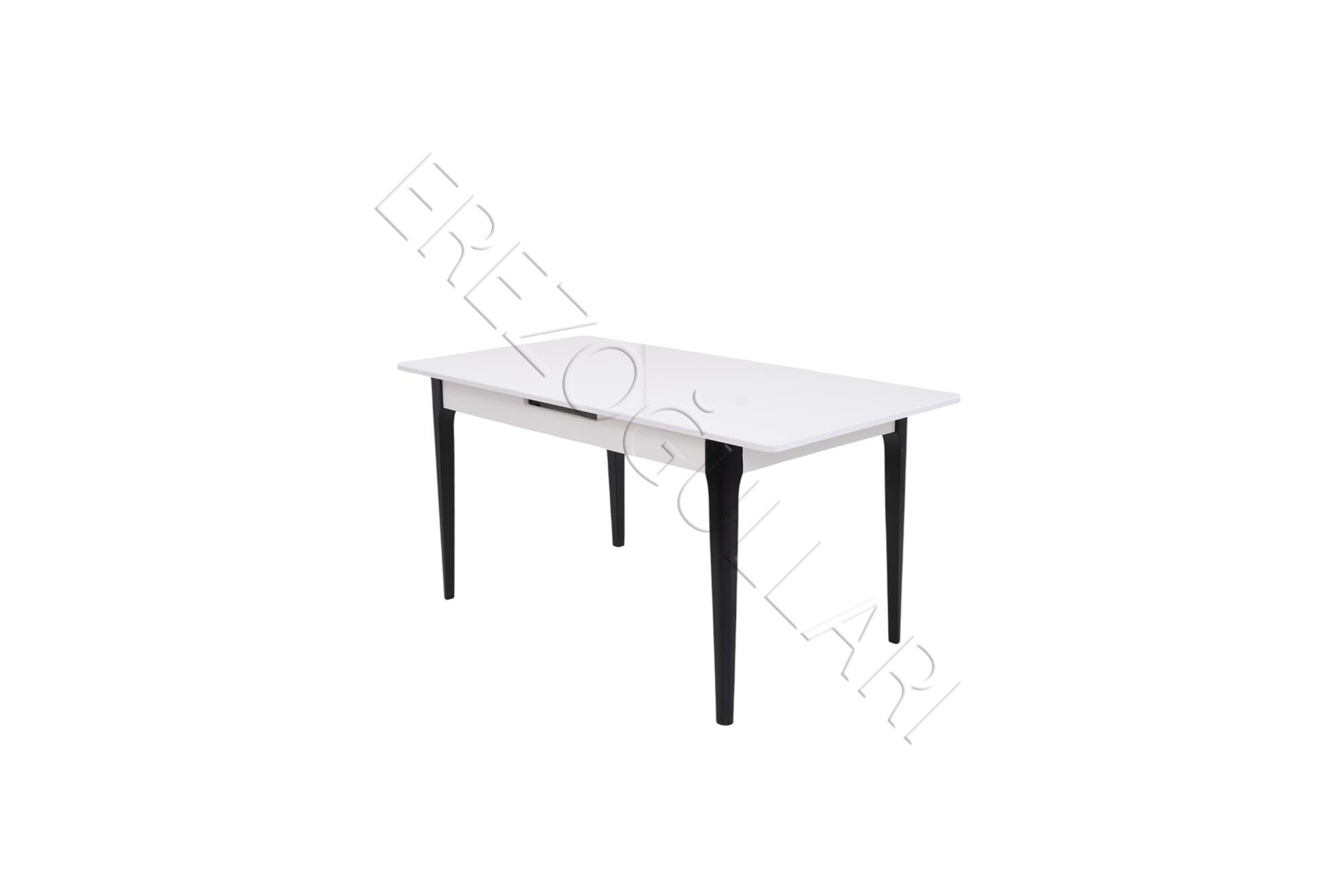 Paris Norte Lak Panel Mutfak Masa Sandalye Takımı 80x130cm