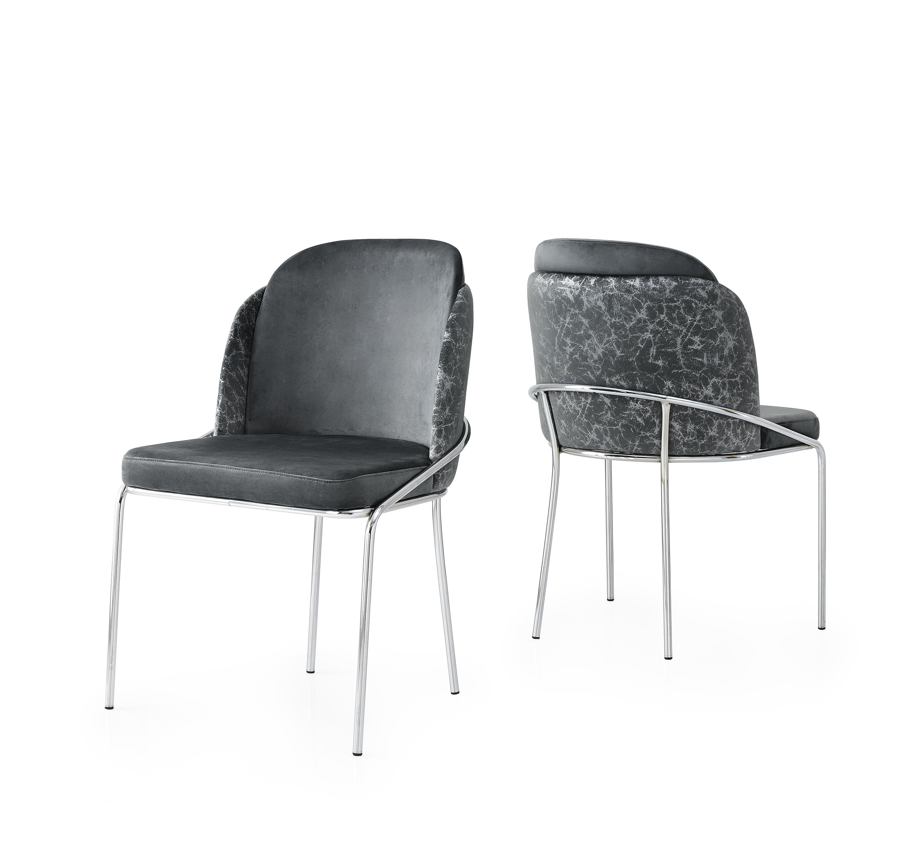 Polo Çapraz High Gloss Yemek Masa Sandalye Takımı 90x180cm