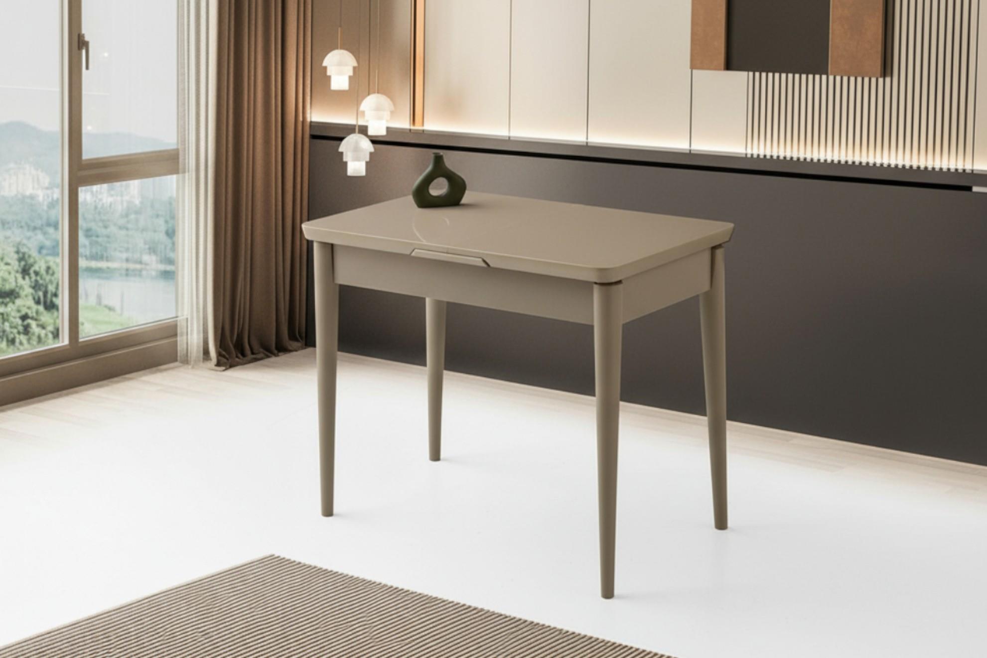 Tekno Bahar MDF Açılır Mutfak Masa Sandalye Takımı 60x100 