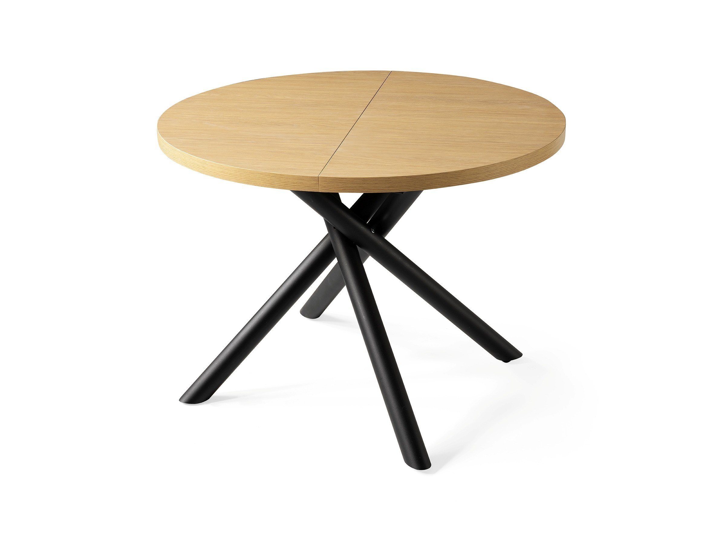 Truva Gala Yuvarlak Açılır MDF Mutfak Masa Sandalye Takımı 104cm
