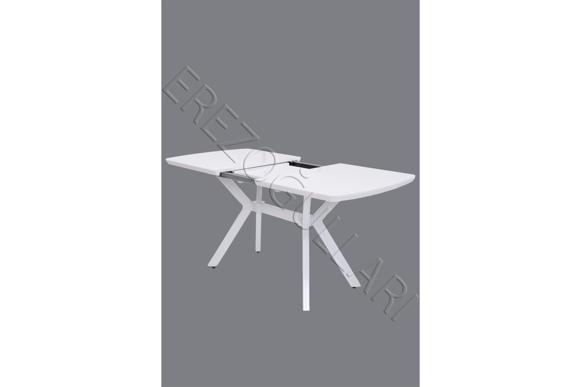 Venedik Polo MDF Lak Panel Açılır Mutfak Masa Sandalye Takımı 80*130cm