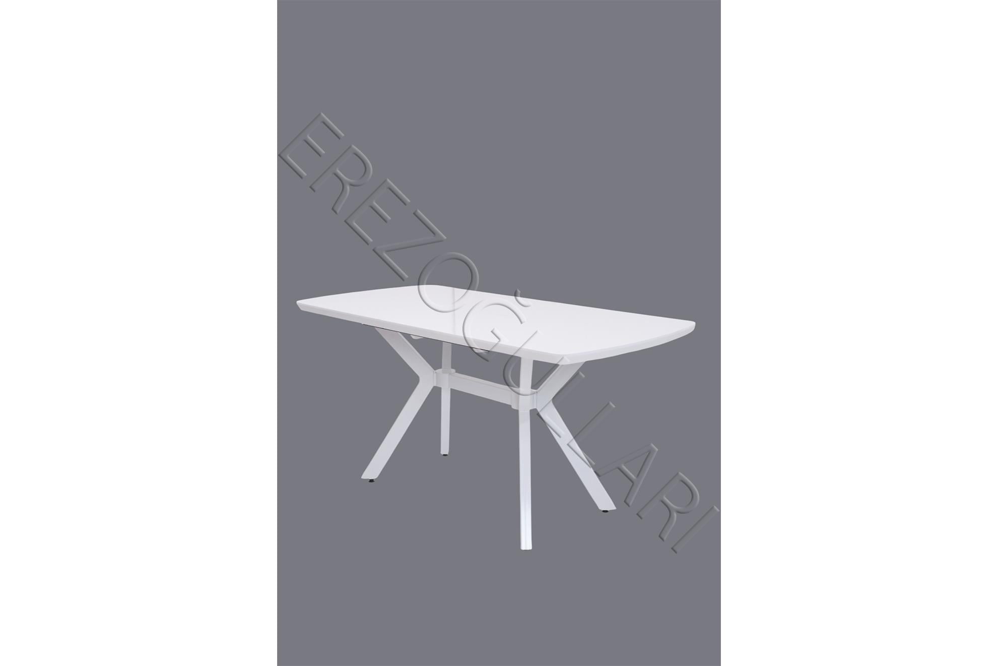 Venedik Polo MDF Lak Panel Açılır Mutfak Masa Sandalye Takımı 80*130cm