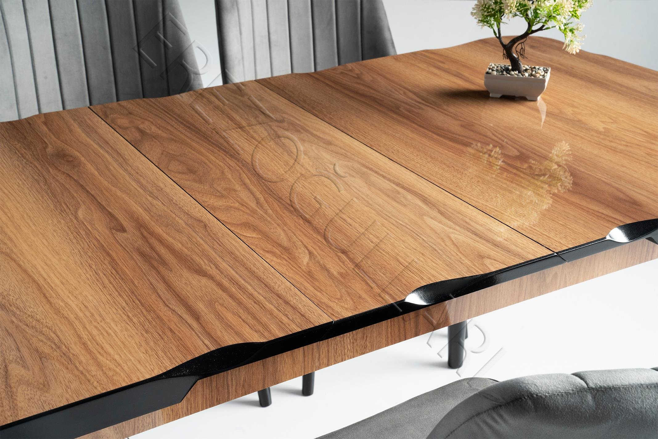 Yakamoz Milano MDF Mutfak Masa Sandalye Takımı 80x130