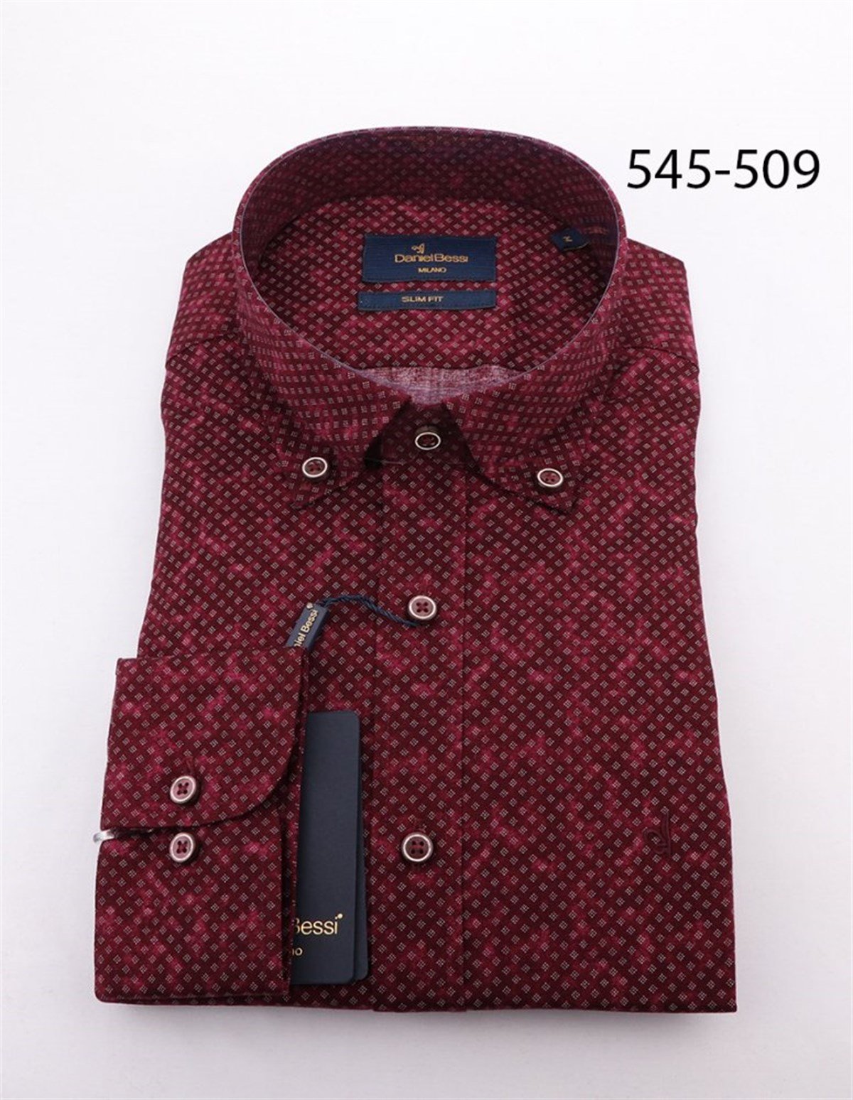 545 Likralı Slim Fit Gömlek