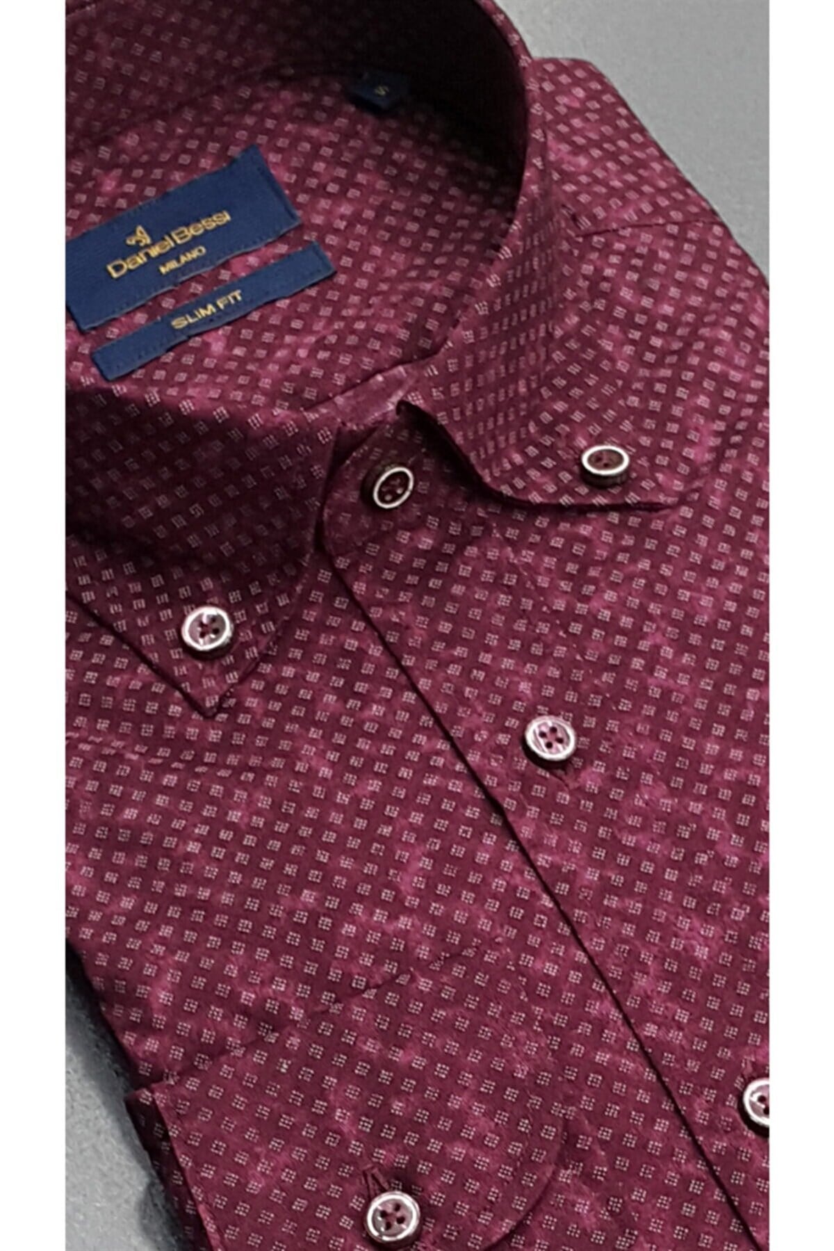 545 Likralı Slim Fit Gömlek