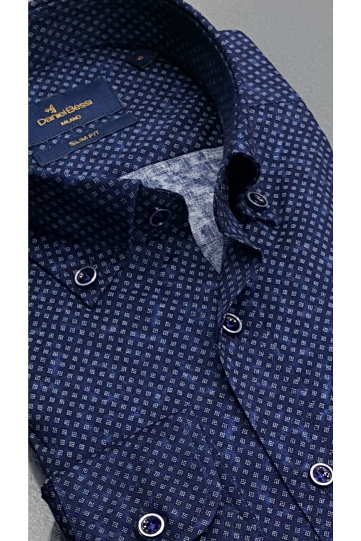 545 Likralı Slim Fit Gömlek