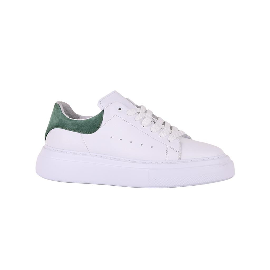 Kategorisiz Ürünler101-9070-E377 EVA YENI SEZON    AYK   101-9070-E377 R1 BEYAZ NAPA-GUCCI YESIL SUET