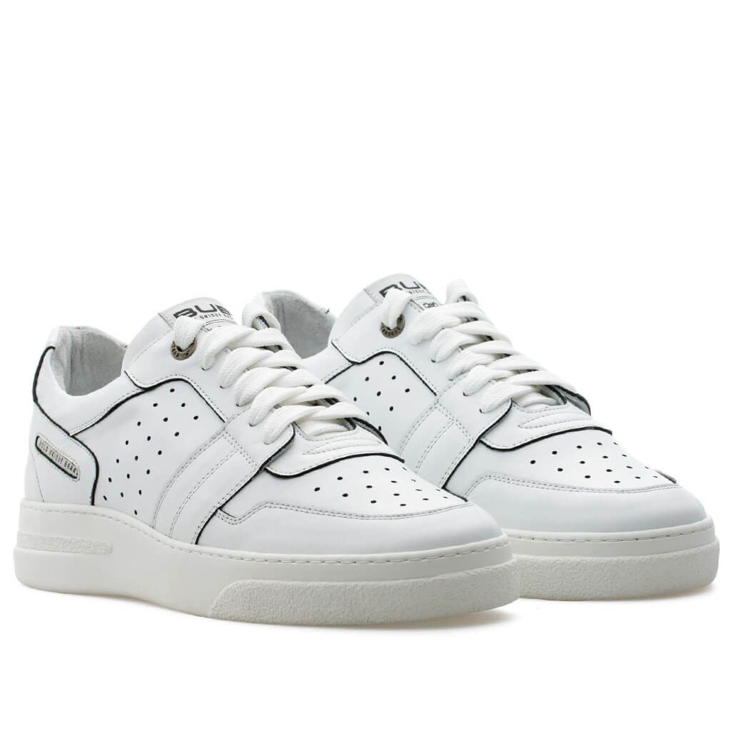 Bub Skywalker - Beyaz Deri Erkek Sneaker 