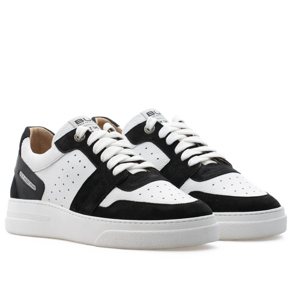 Bub Skywalker - Siyah Nubuk, Beyaz Deri Erkek Sneaker