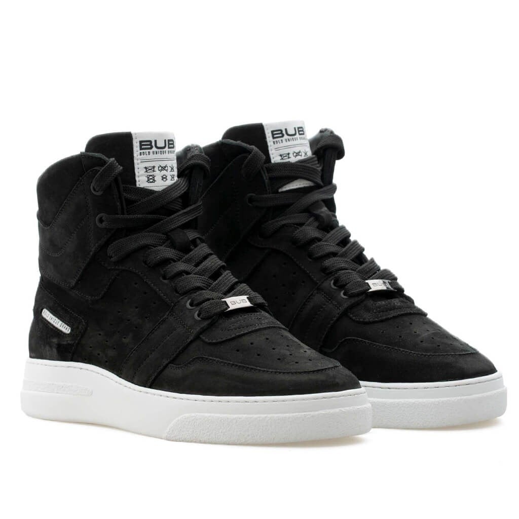 Bub Skywalker - Siyah Nubuk Kadın Sneaker 