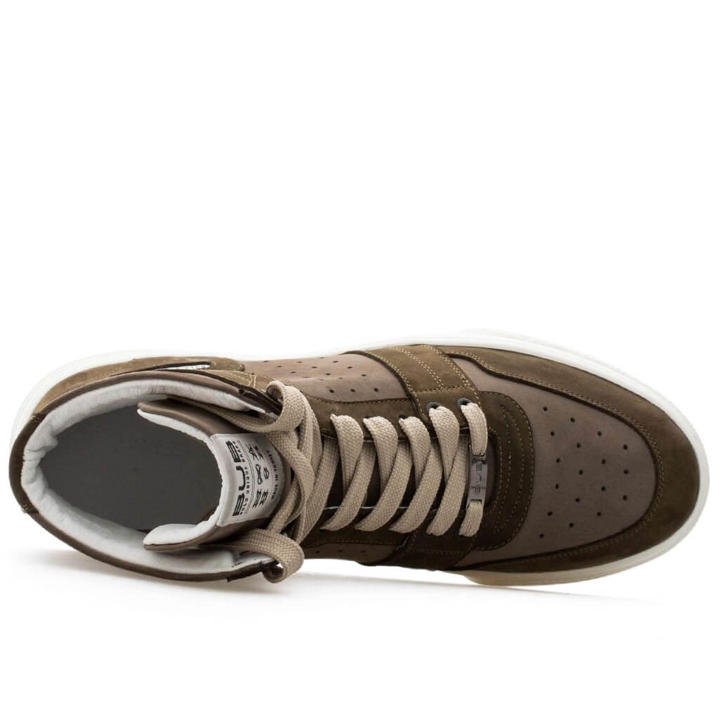 Bub Skywalker - Vizon, Haki Nubuk Erkek Sneaker 