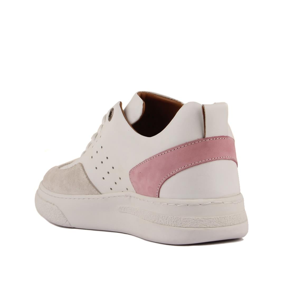 Casual Shoes150-6067WOKEZ  ZENNE AYAKKABI  150-6067WOKEZ R2 BEYAZ S. BEYAZ C. PEMBE N.