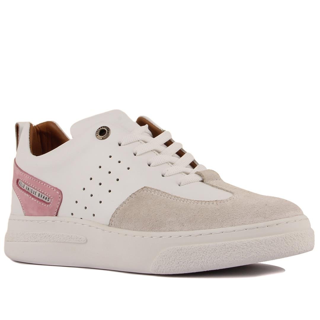Casual Shoes150-6067WOKEZ  ZENNE AYAKKABI  150-6067WOKEZ R2 BEYAZ S. BEYAZ C. PEMBE N.