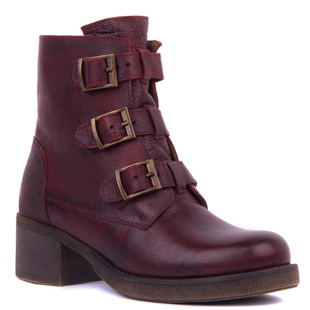 Sail Lakers - Bordo Bayan Deri Bot
