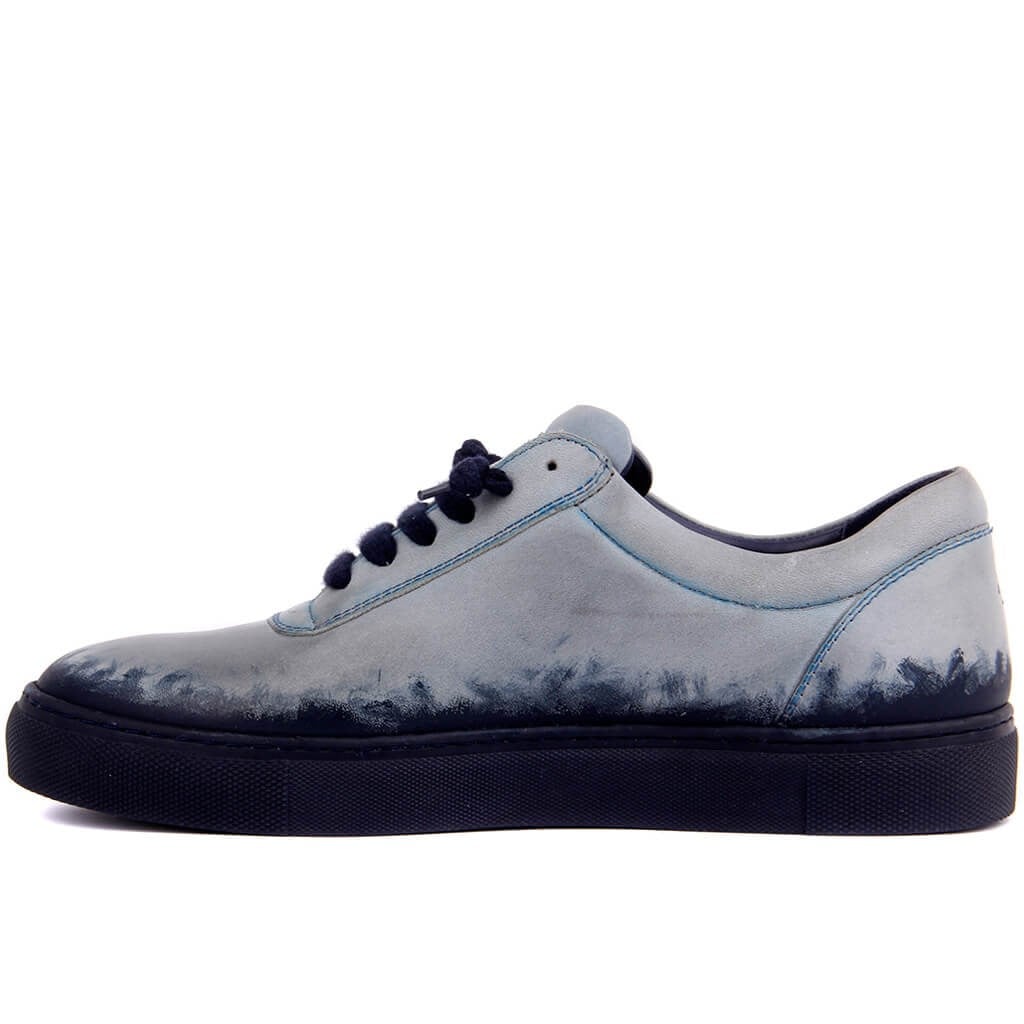 Sail Lakers - Buz Mavisi Deri Erkek Sneaker