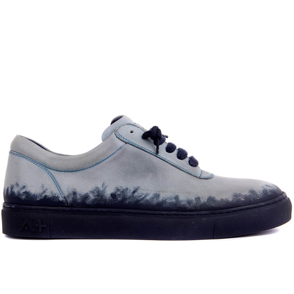 Sail Lakers - Buz Mavisi Deri Erkek Sneaker