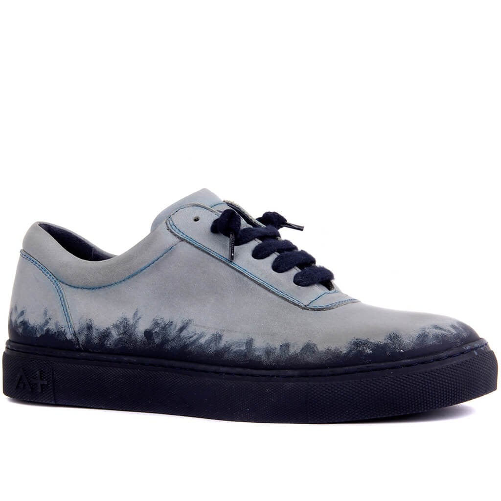 Sail Lakers - Buz Mavisi Deri Erkek Sneaker