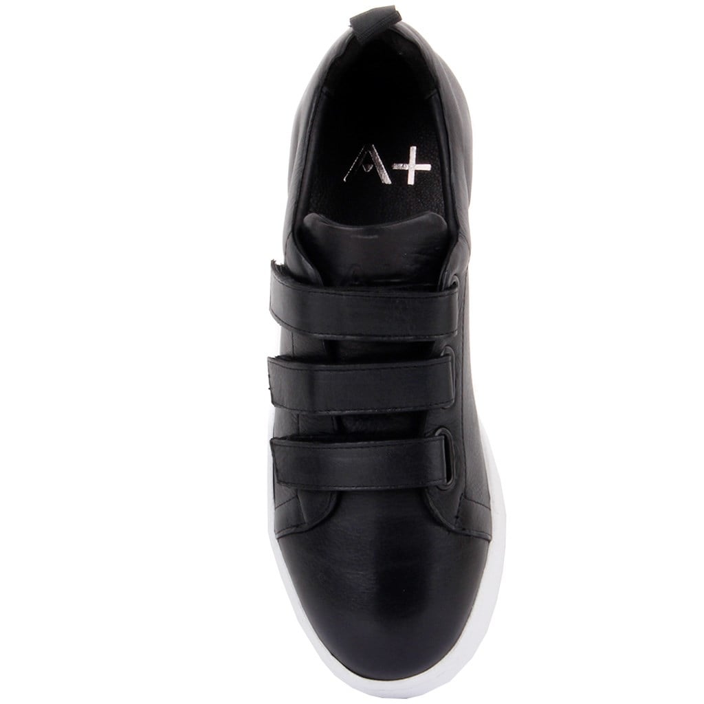 Sail Lakers - Siyah Deri Erkek Sneaker