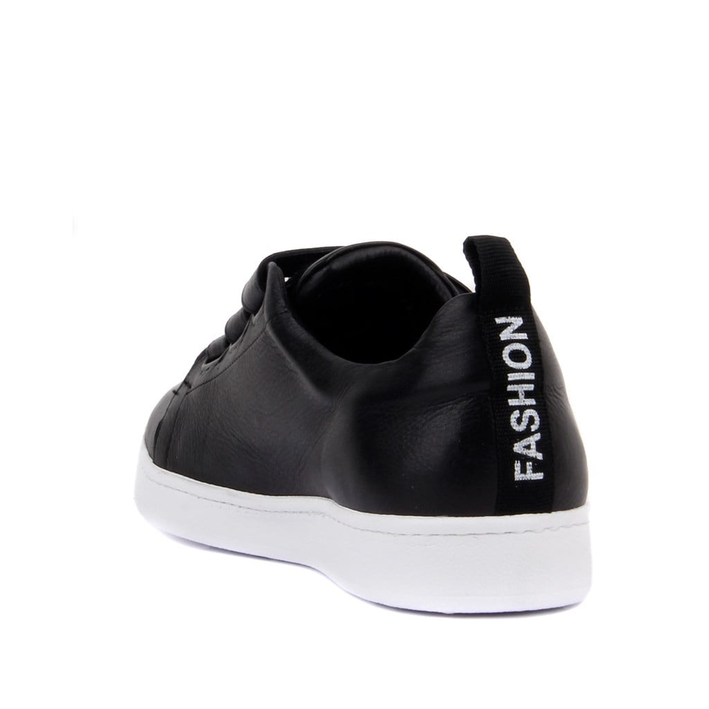 Sail Lakers - Siyah Deri Erkek Sneaker