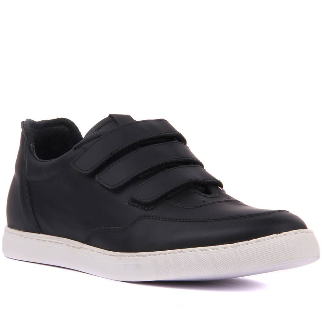 Sail Lakers - Siyah Deri Erkek Sneaker