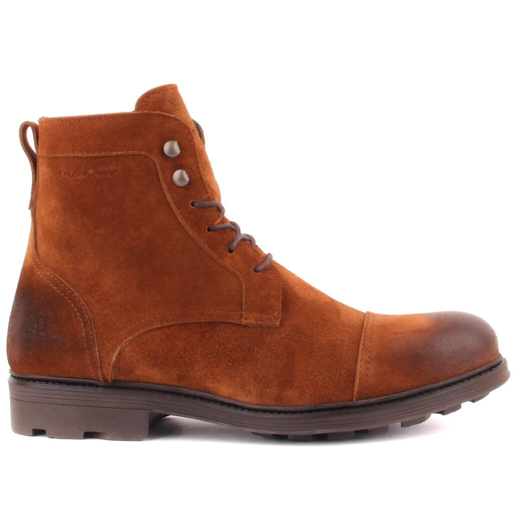 Sail Lakers - Taba Süet Bağcıklı Kauçuk Taban Erkek Bot